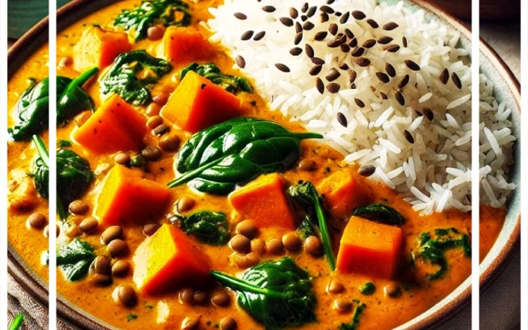 Curry de lentejas rojas