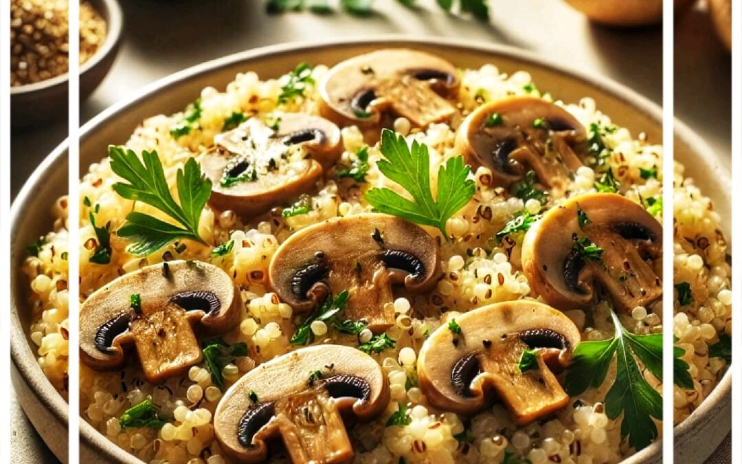 Risotto de Quinoa con Setas
